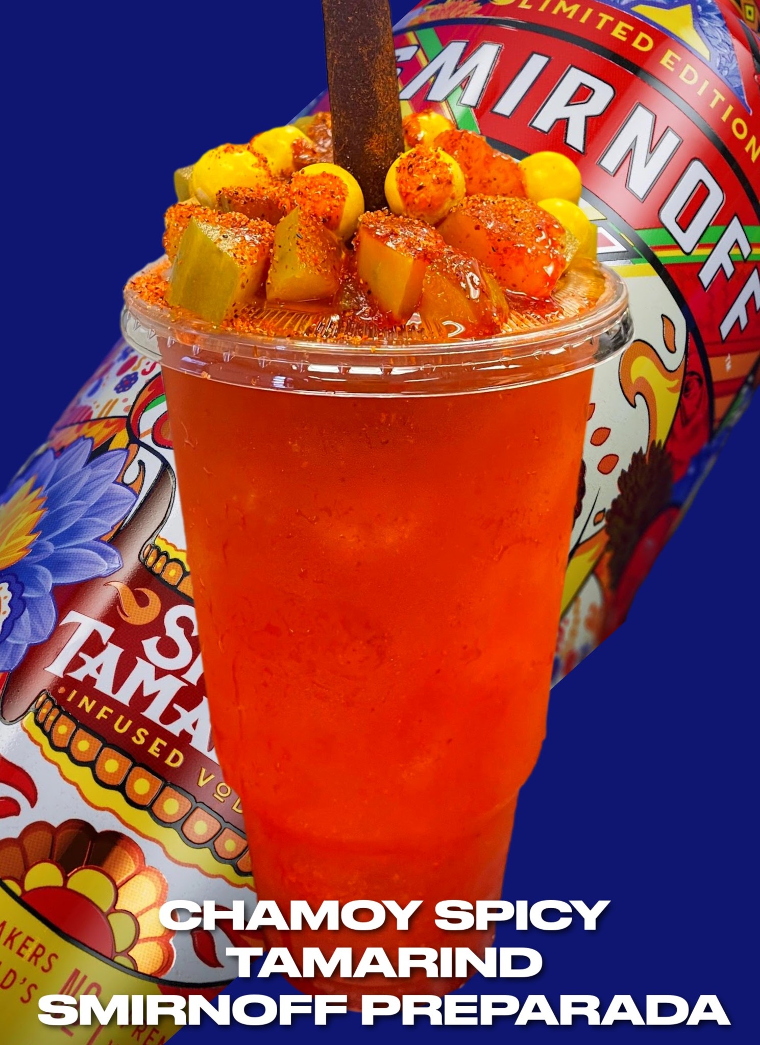 Spicy Tamarind Smirnoff Preparada