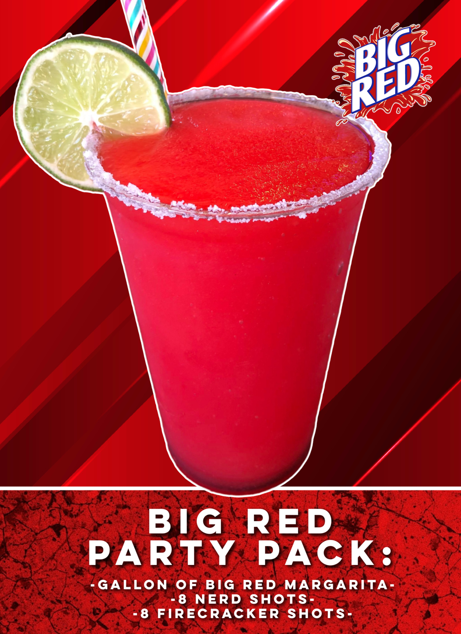 Big Red Party Pack
