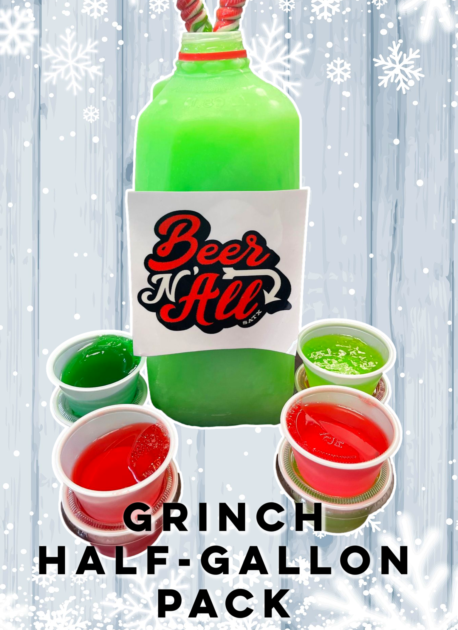 Grinch Half-Gallon Party Pack