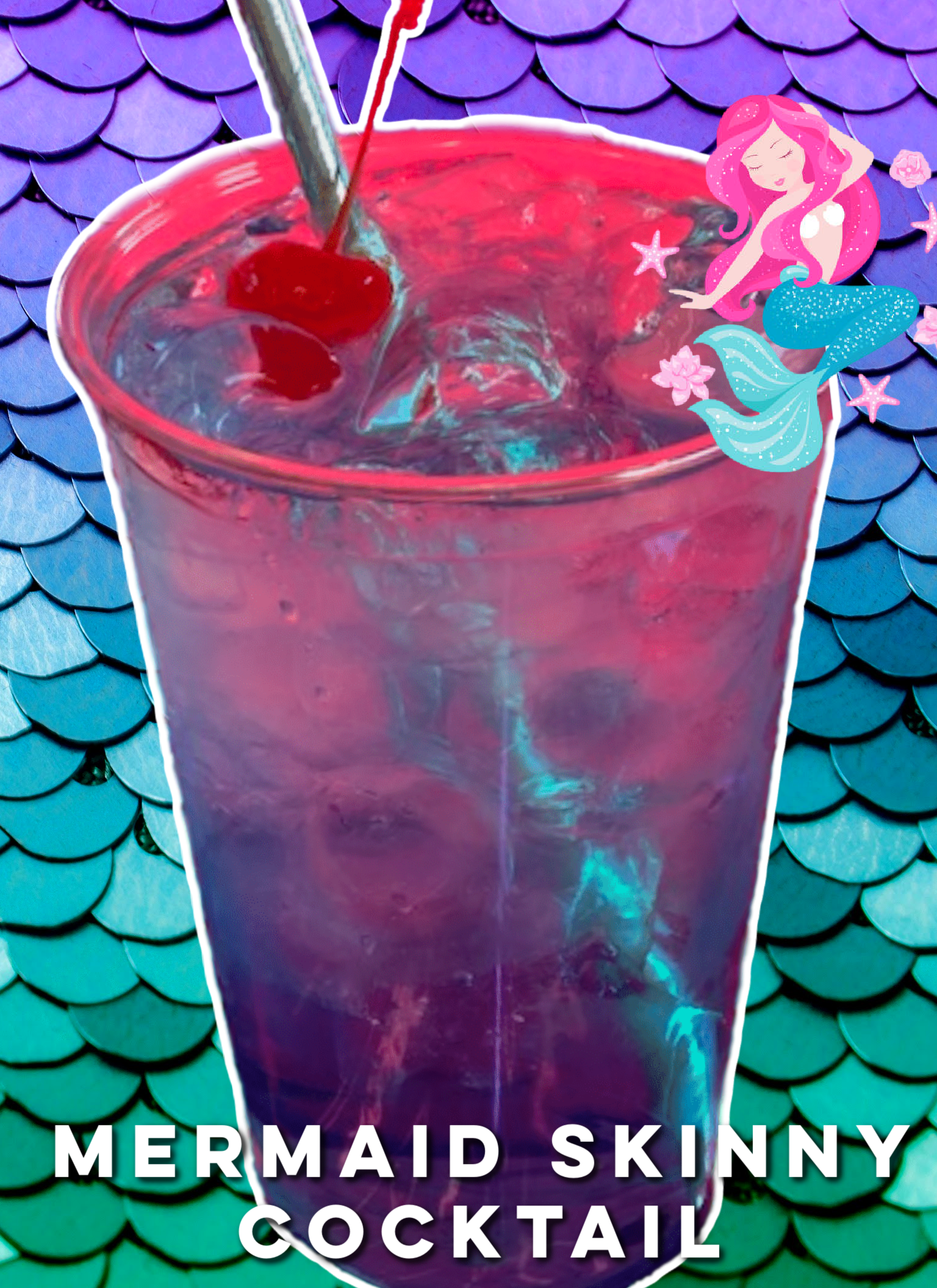 Mermaid Skinny Cocktail