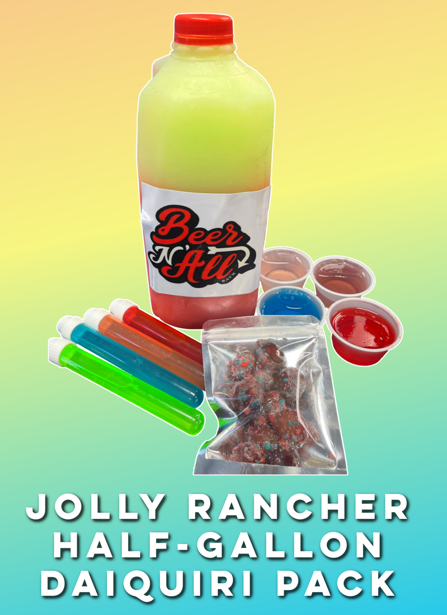Jolly Rancher Half-Gallon Daiquiri Pack