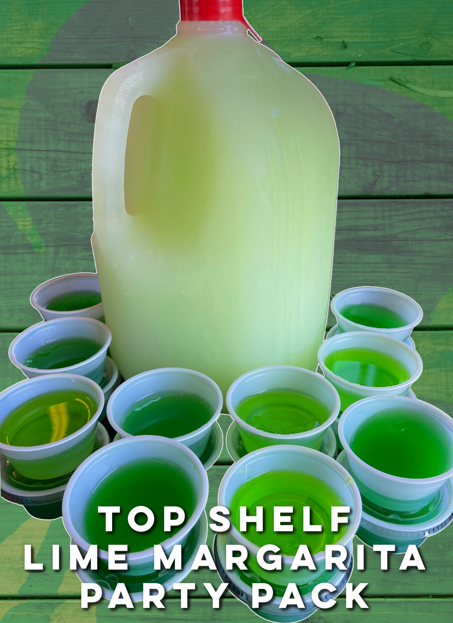 Top Shelf Lime Margarita Party Pack - Full & Half Versions
