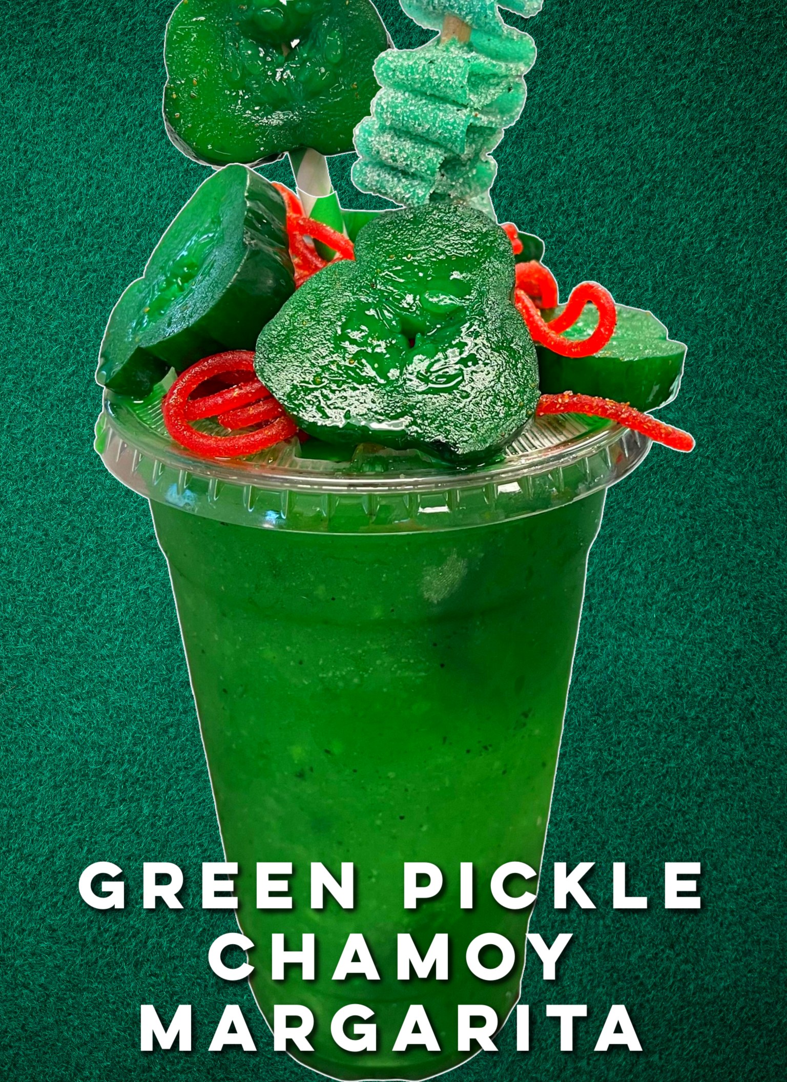 Green Pickle Chamoy Margarita