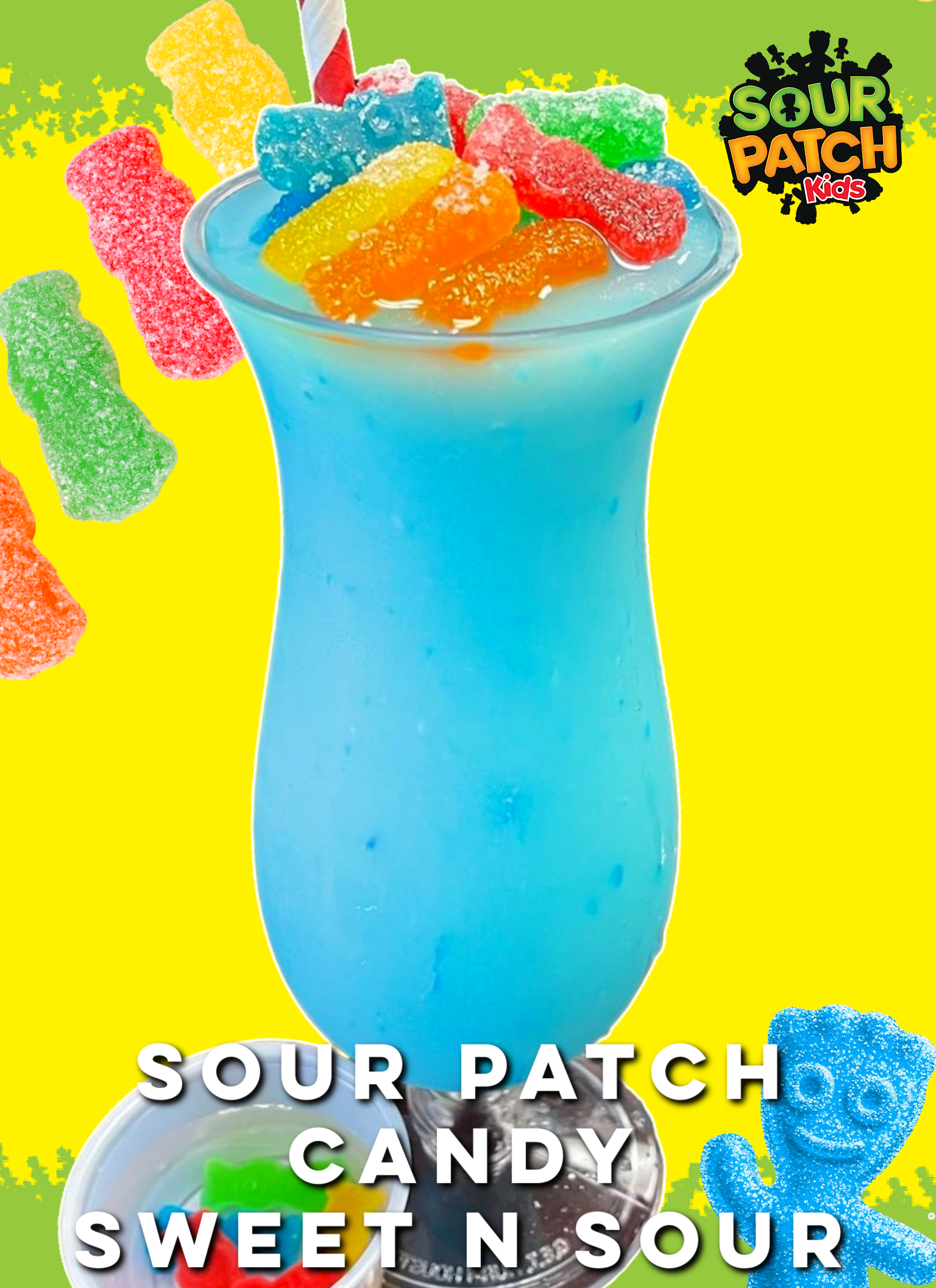 Sourpatch Candy Sour & Sweet Daiquiri