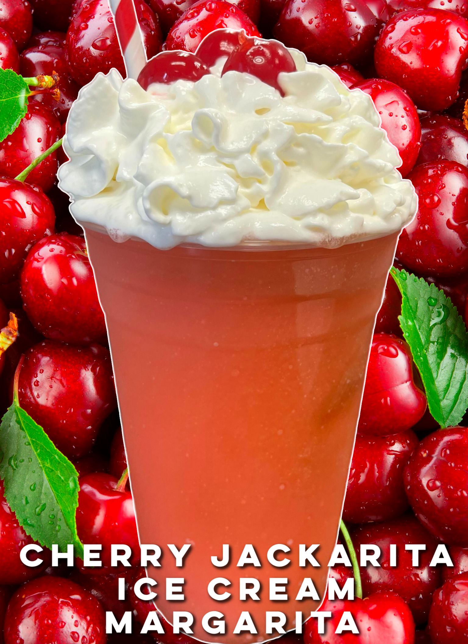 Cherry Jackarita Ice Cream Margarita