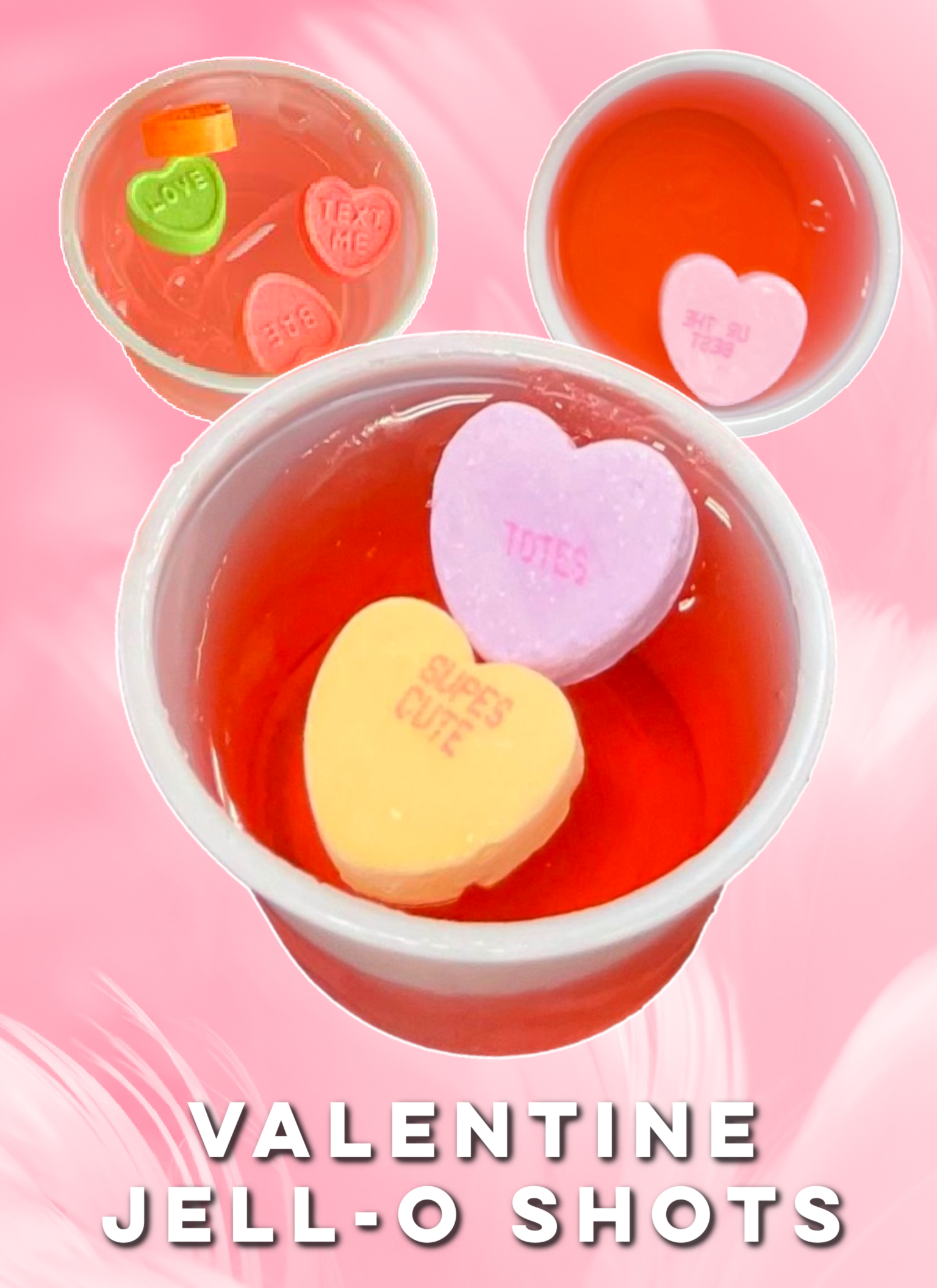 Valentine Jell-O Shots