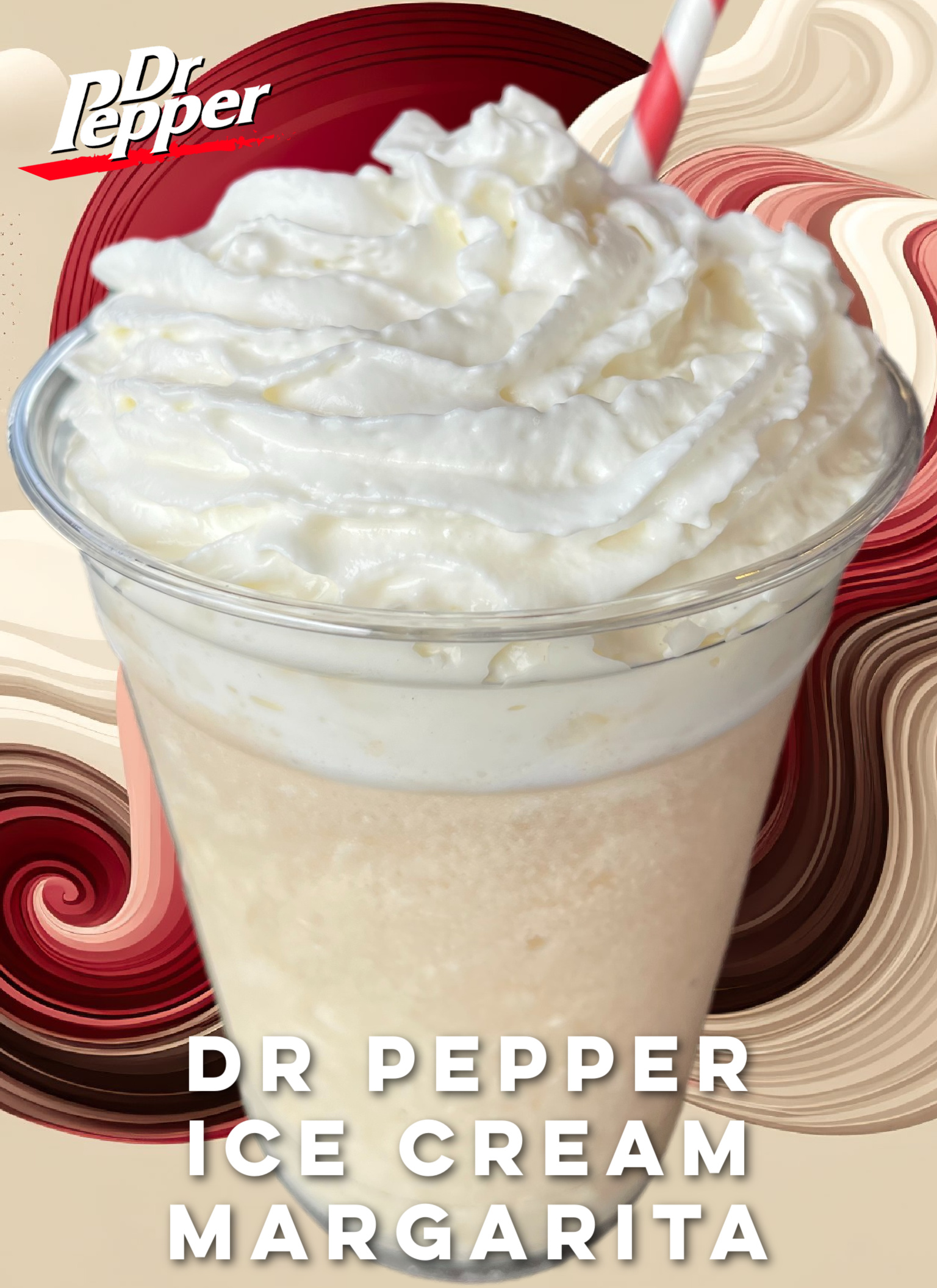 Dr Pepper Ice Cream Margarita