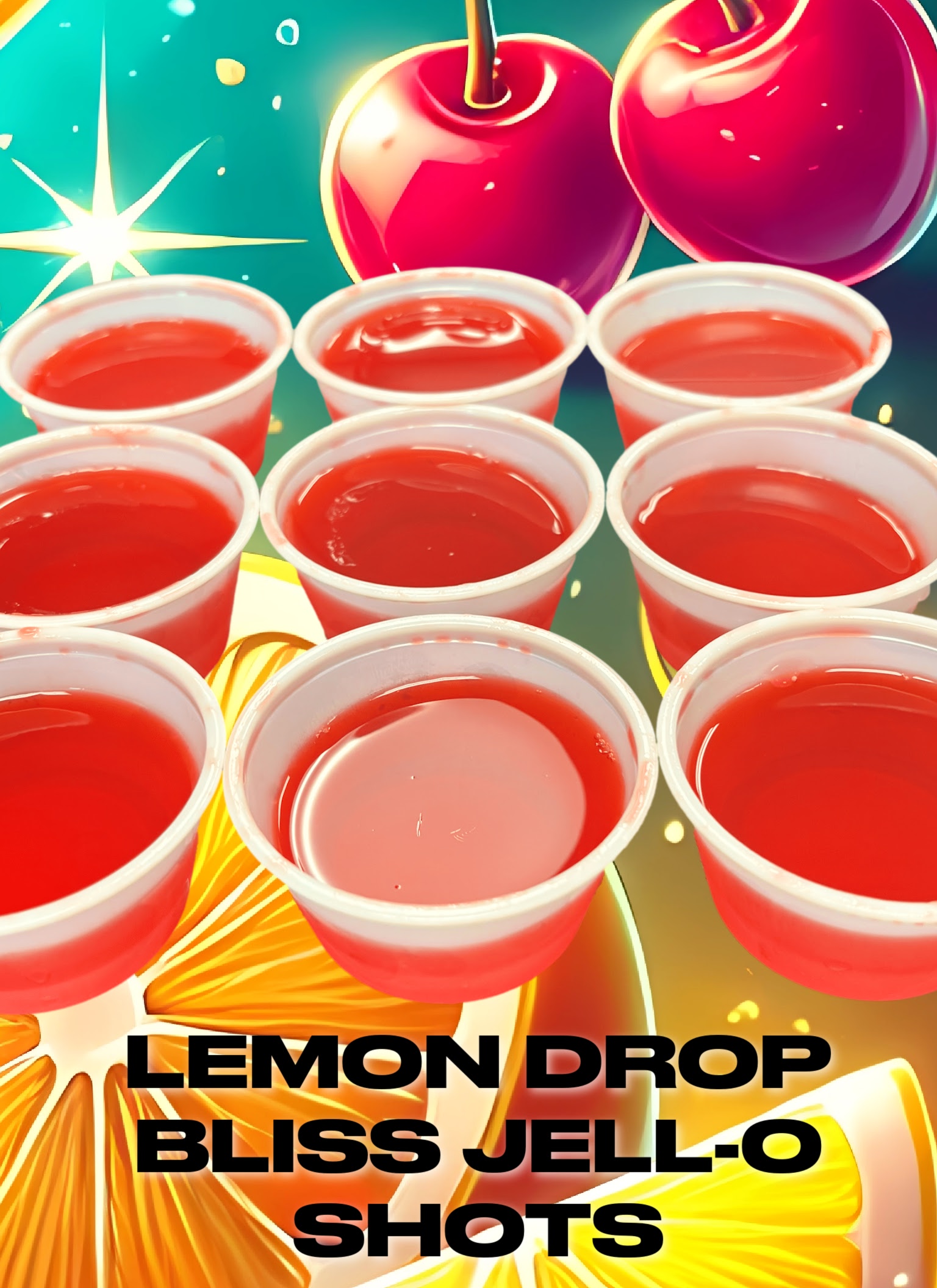 Lemon Drop Bliss Jell-O Shots