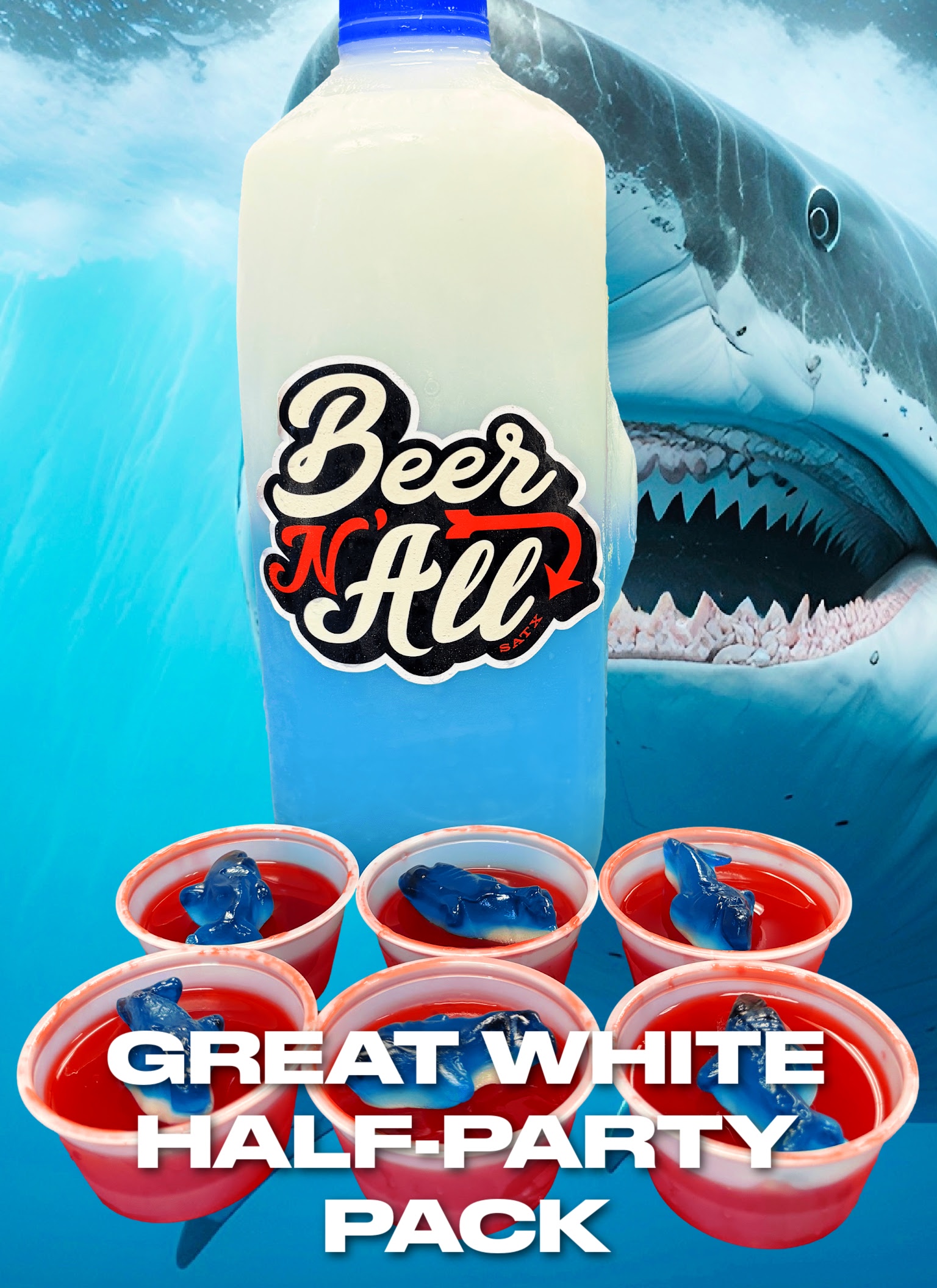 Great White Half-Party Pack