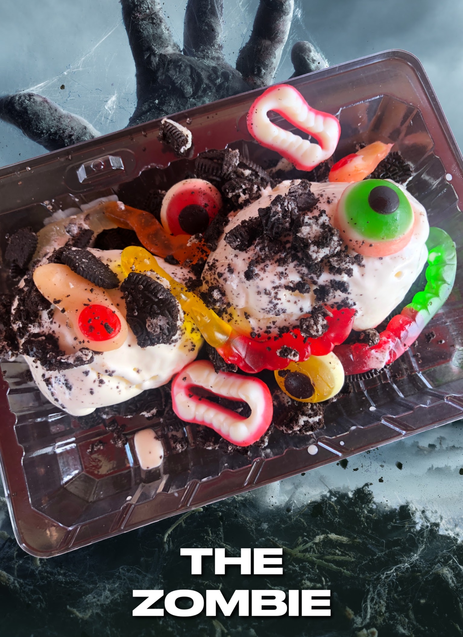 Zombie Cookies N' Cream Sundae