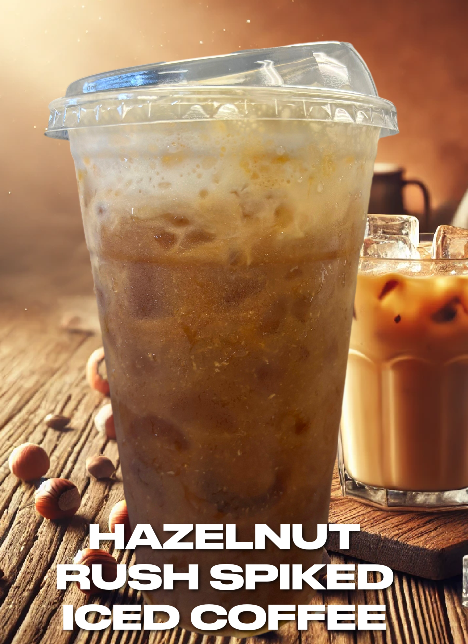 Hazelnut Rush Spiked Iced Coffee