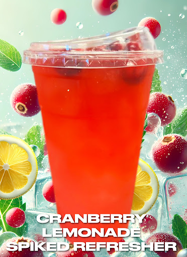 Cranberry Lemonade Spiked Refresher