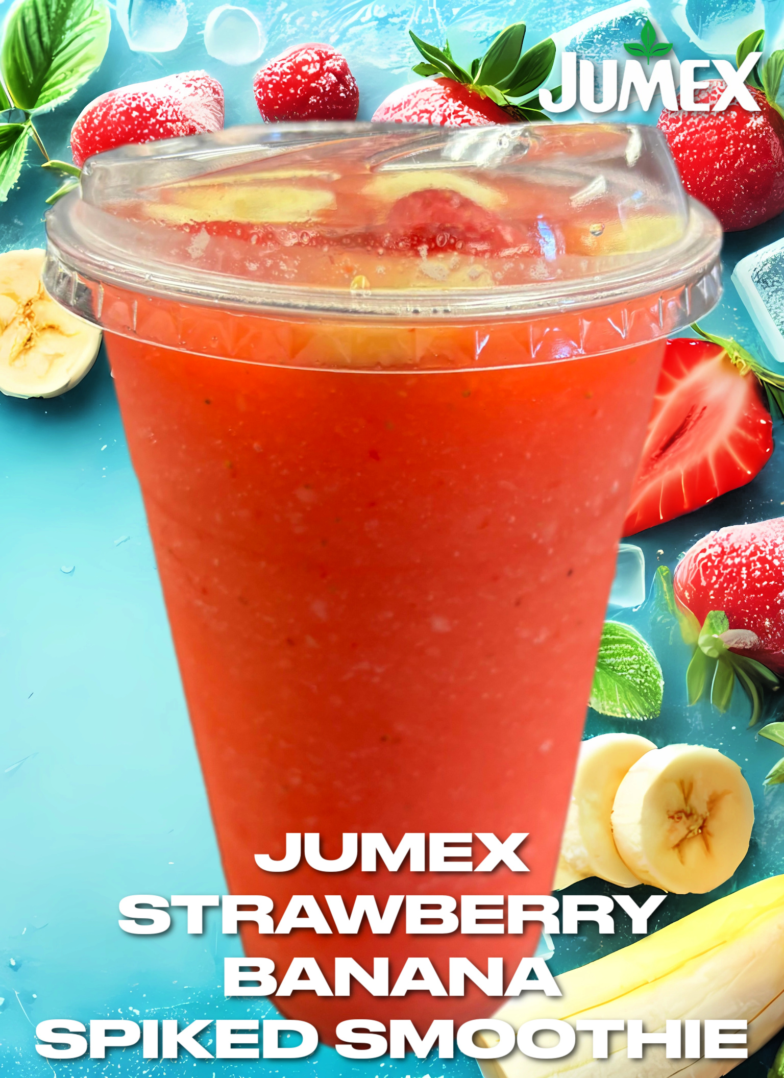 Jumex Strawberry Banana Spiked Smoothie