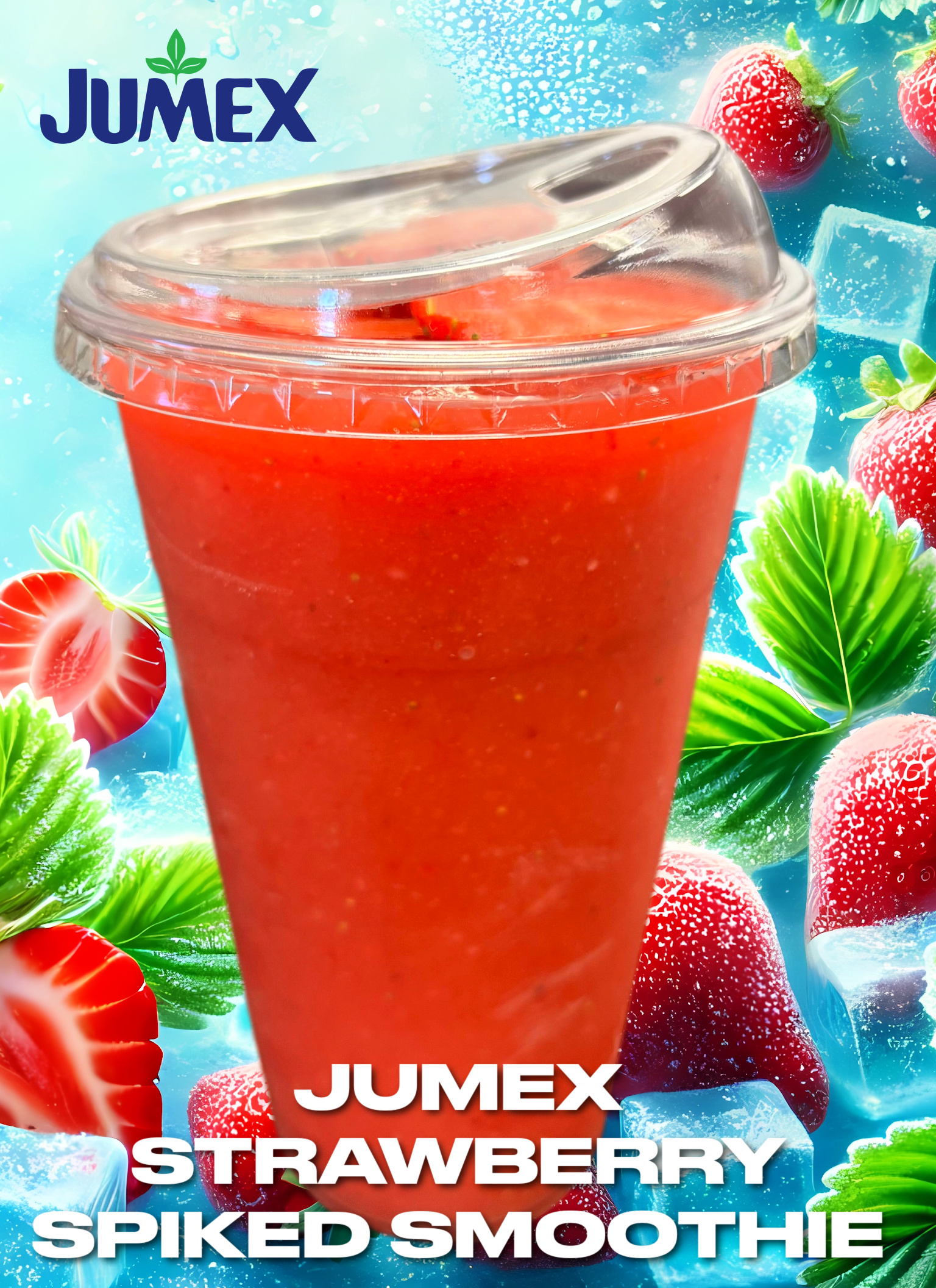 Jumex Strawberry Spiked Smoothie