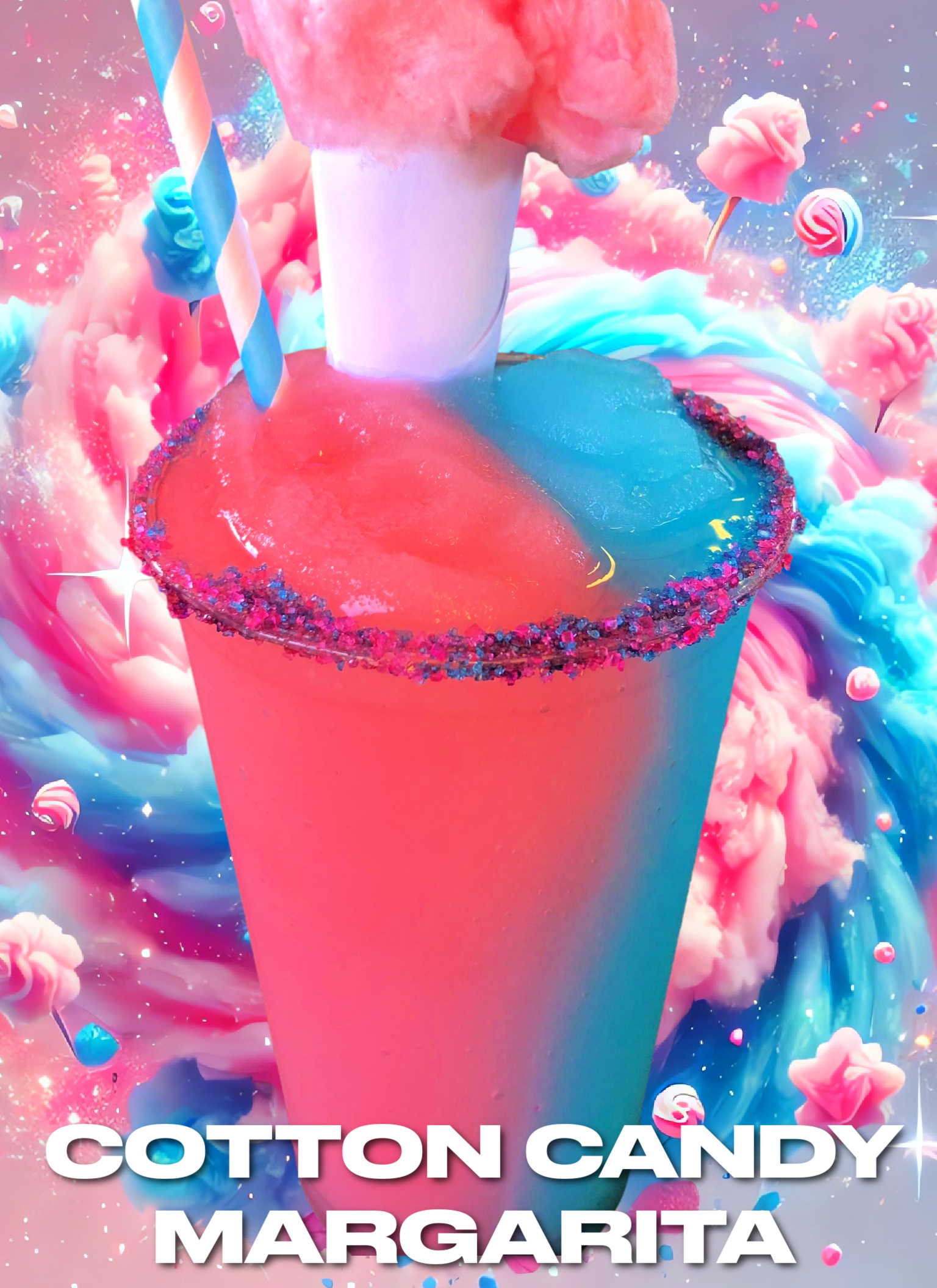 Cotton Candy Margarita