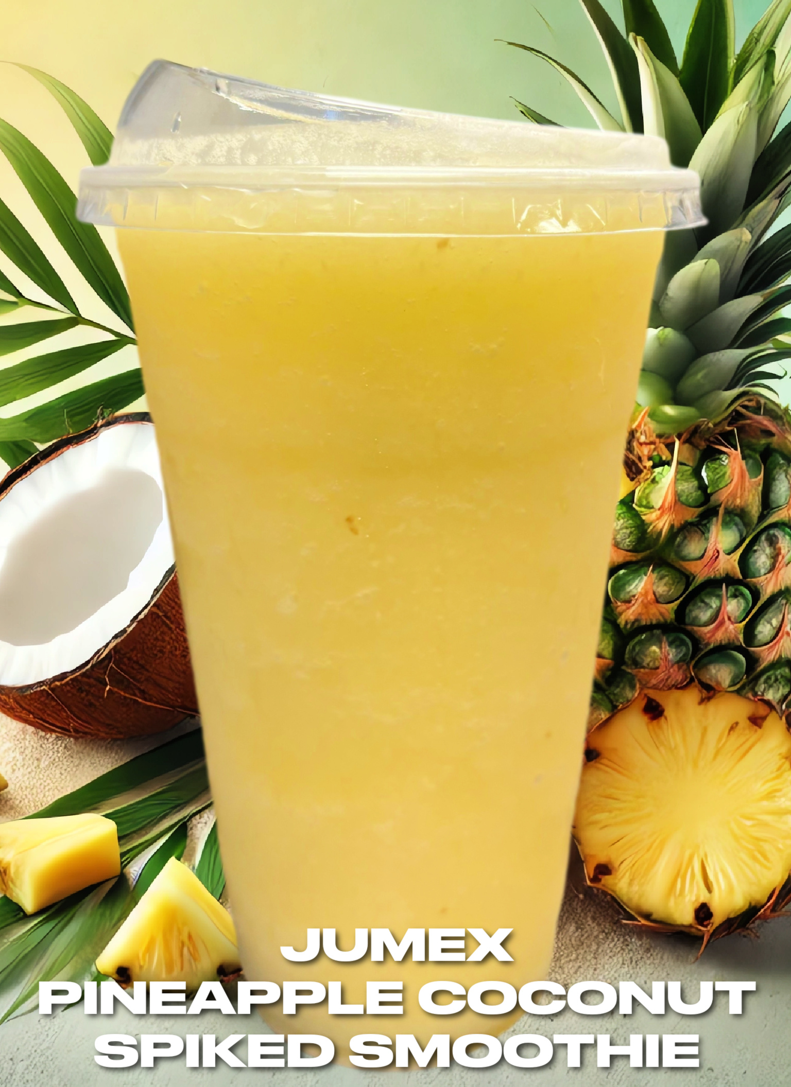 Jumex Pineapple Coconut Spiked Smoothie