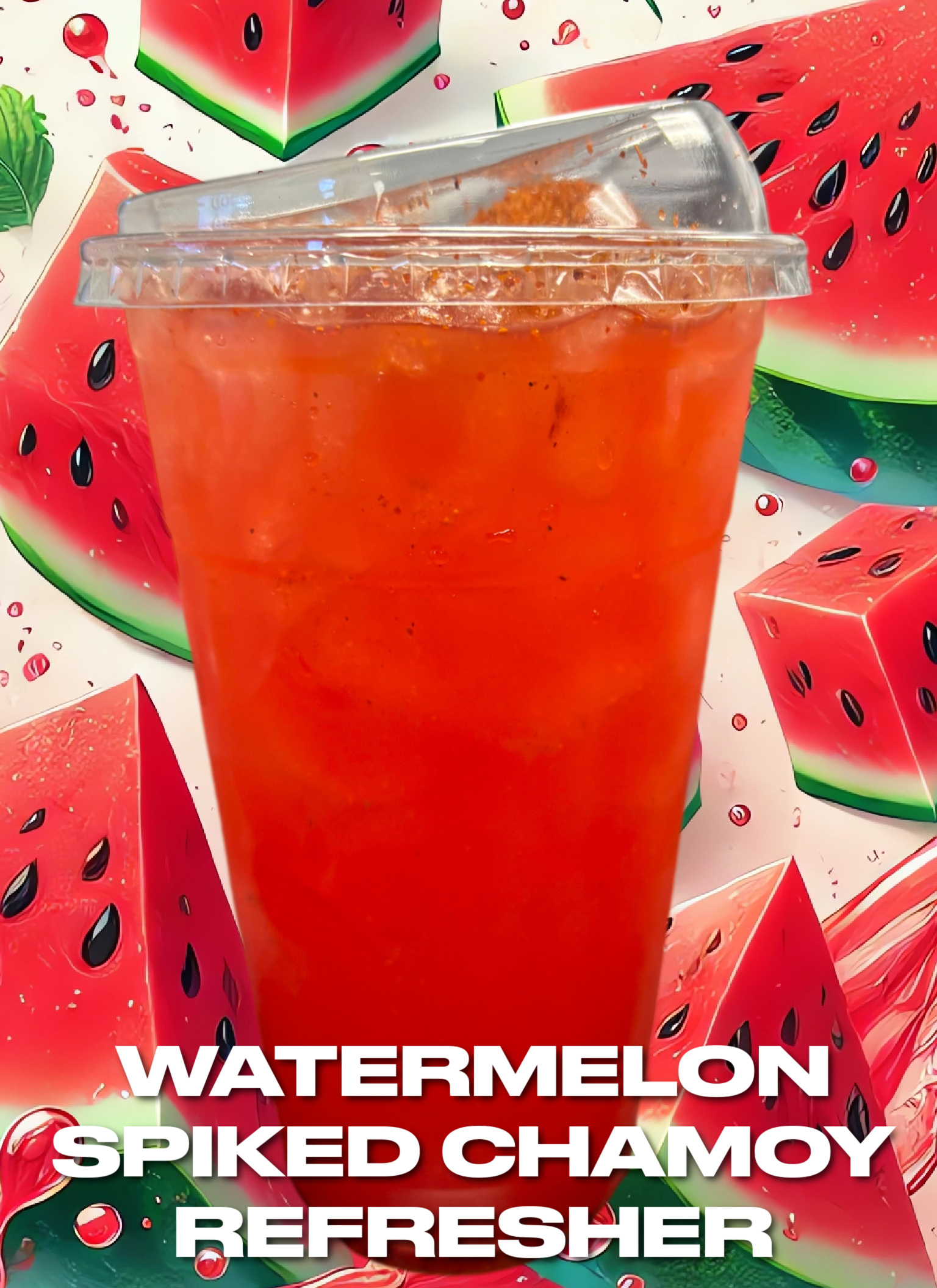 Watermelon Spiked Chamoy Refresher