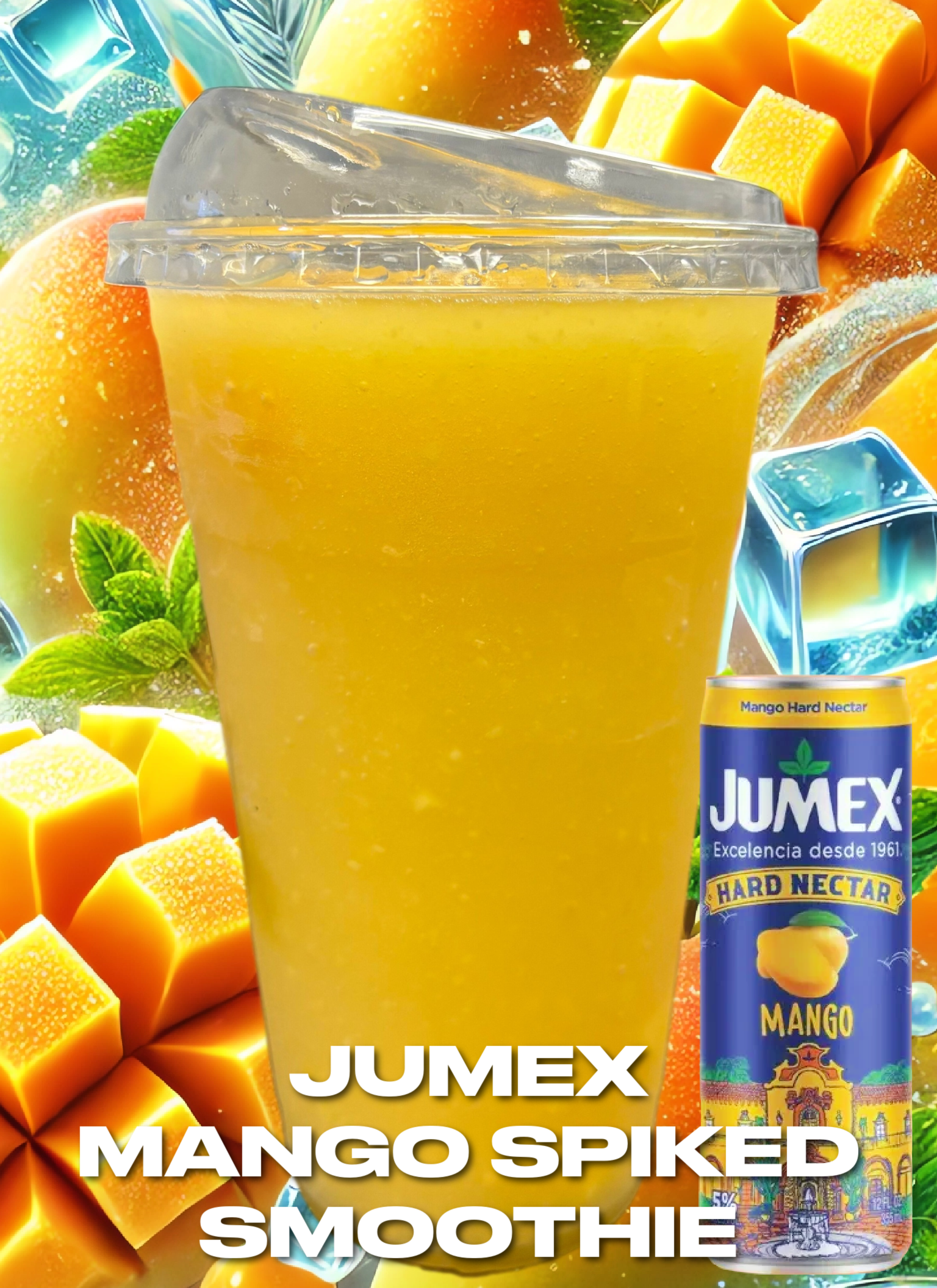 Jumex Mango Spiked Smoothie