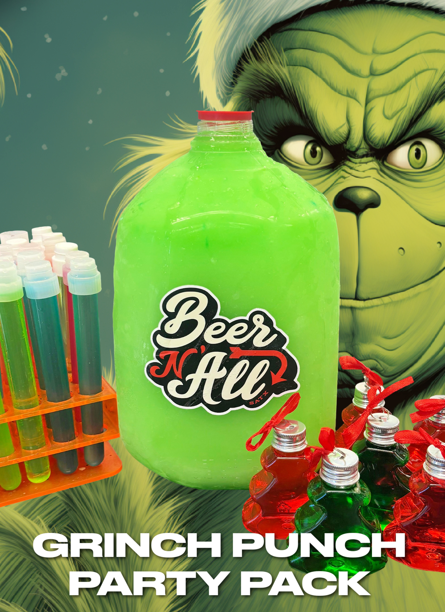 Grinch Punch Party Pack