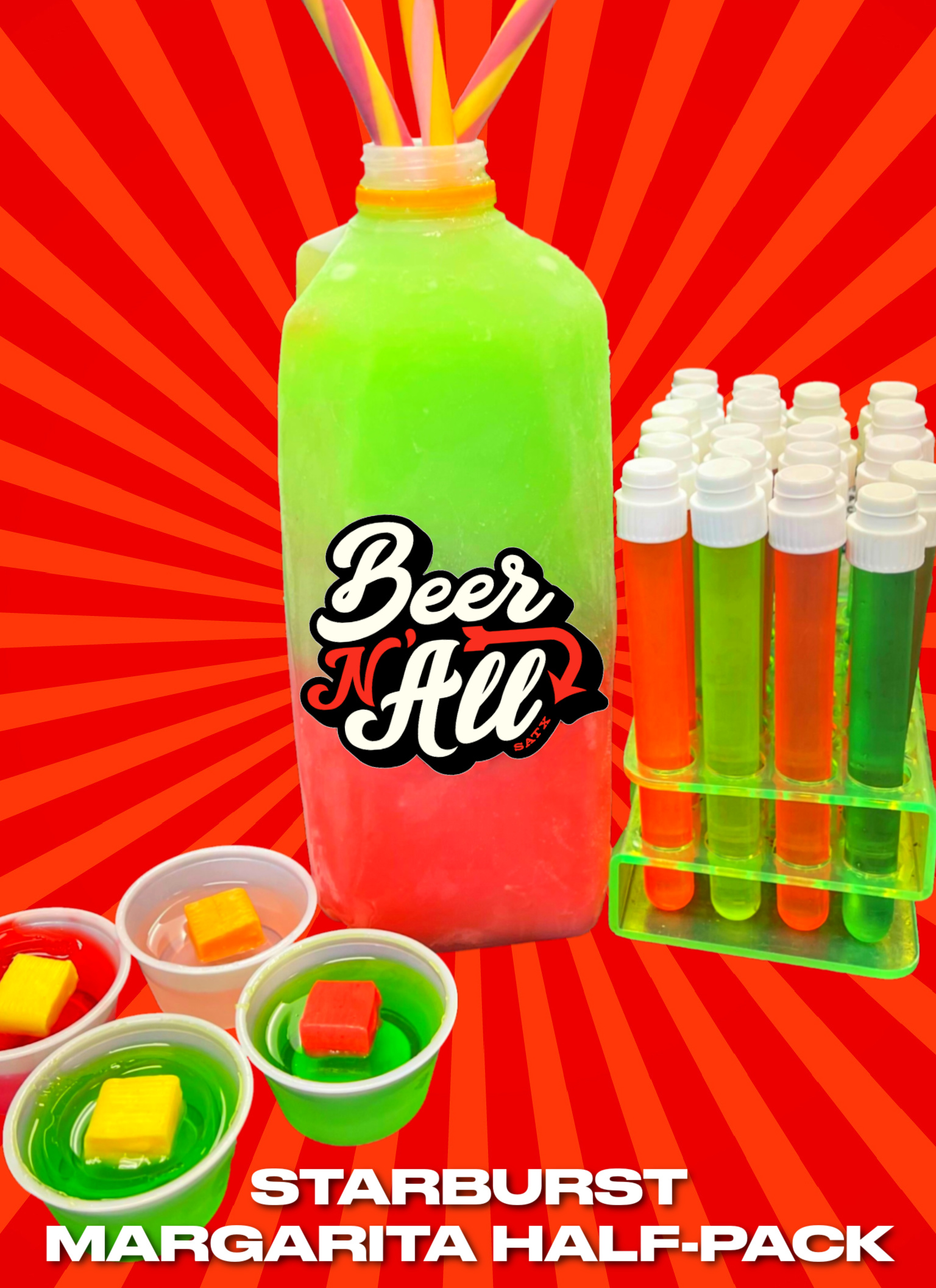 Starburst Margarita Half-Party Pack