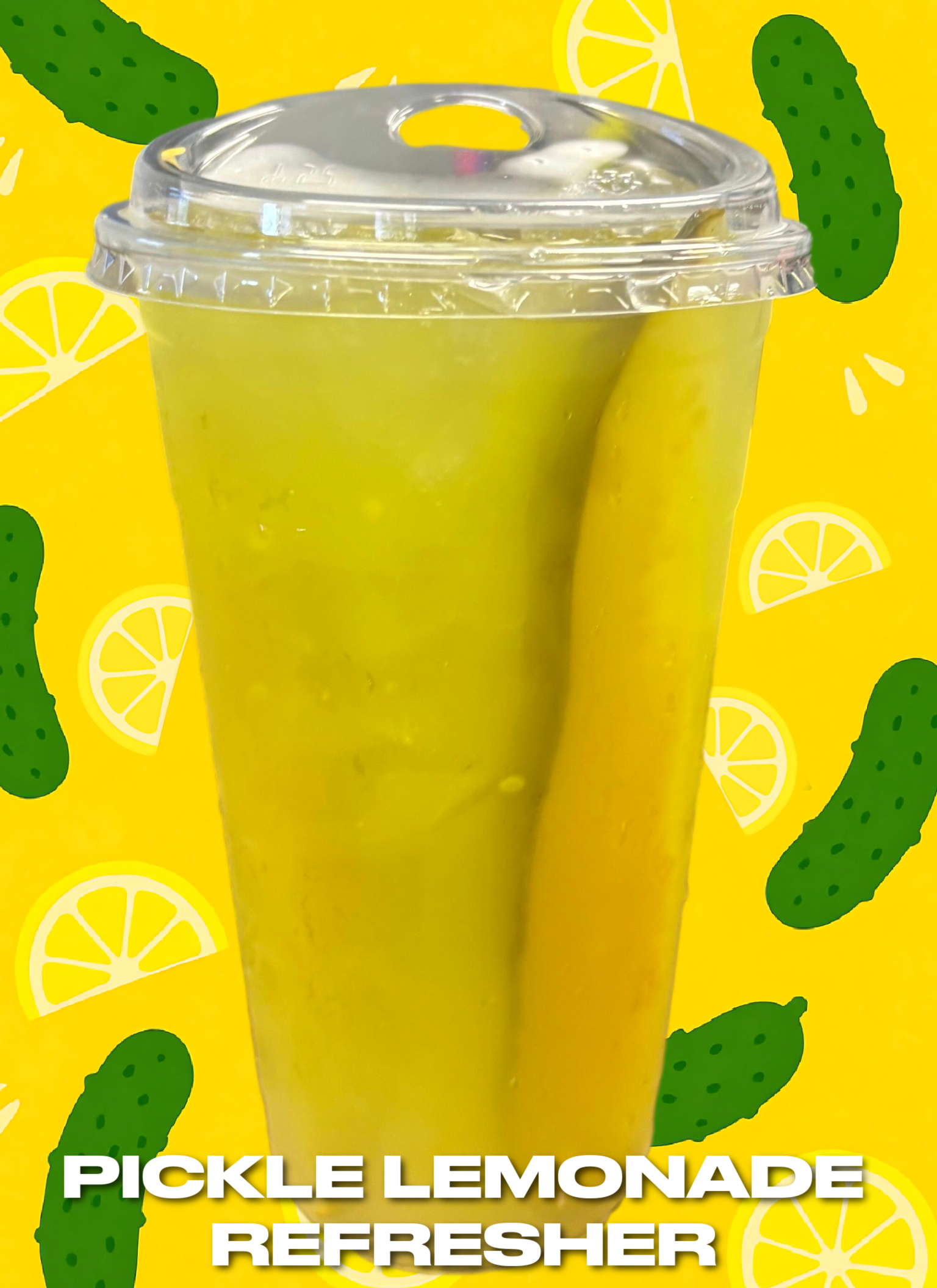 Pickle Lemonade Refresher
