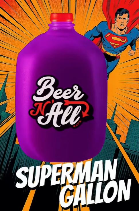 Superman Gallon