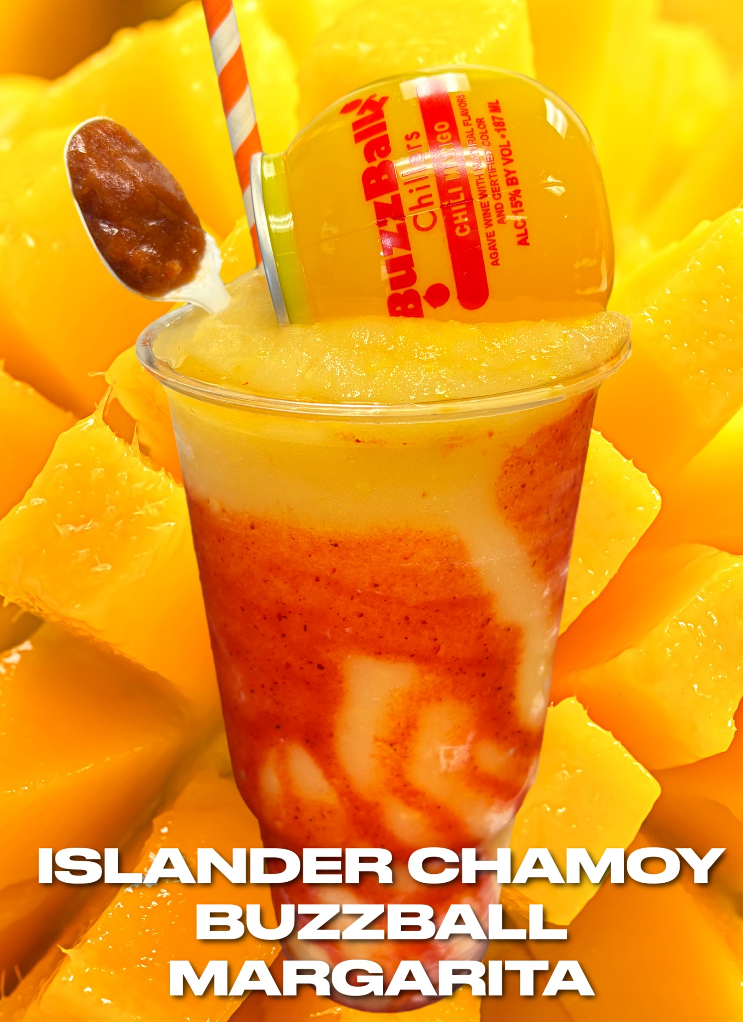 Islander Chamoy BuzzBall Margarita