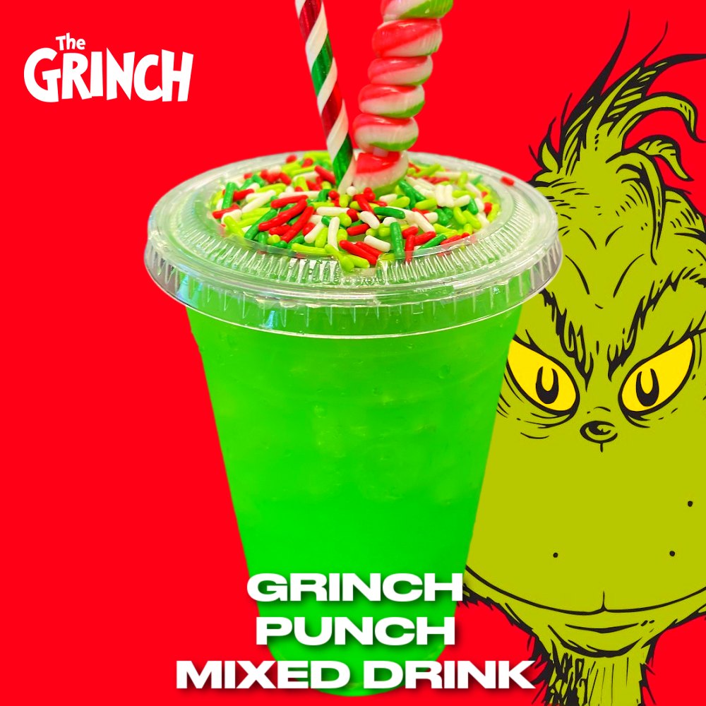 Grinch Punch Mixed Drink