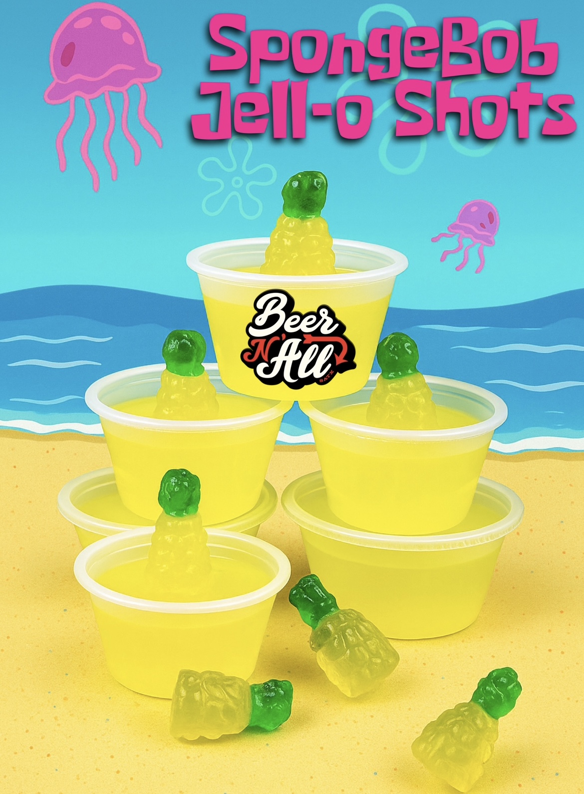 Spongebob Jell-O Shots